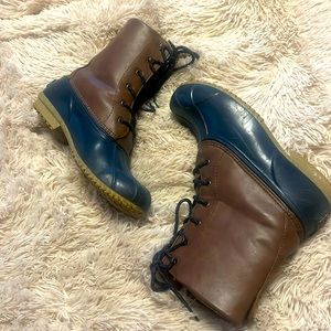 London Fog duck boots